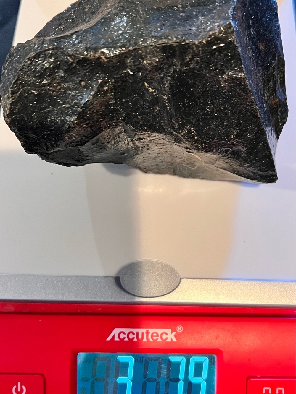 Large Black Obsidian Stone - Raw - Picture 6 of 6